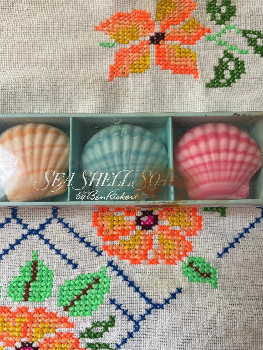 Vintage Scented Sea Shell Soaps